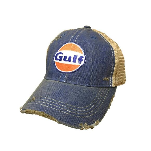 Vintage Distressed Adjustable Snapback Trucker Hat